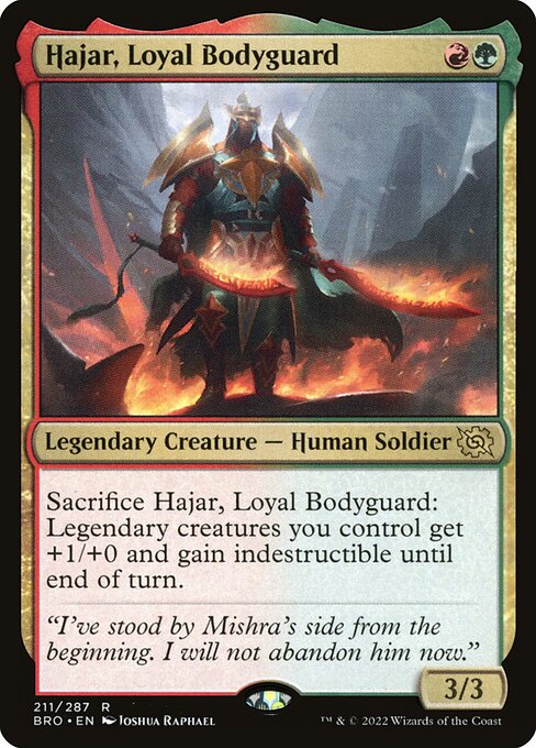 Hajar, Loyal Bodyguard - The Brothers' War - 211