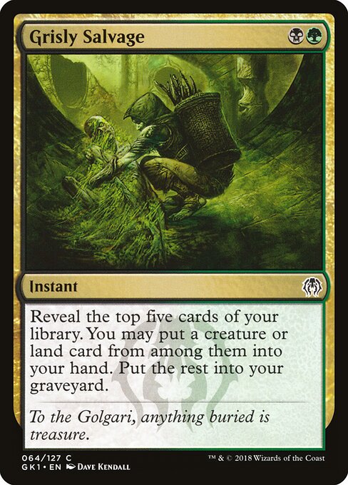 Grisly Salvage - GRN Guild Kit - 64