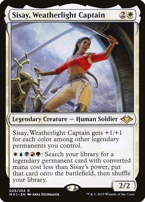 Sisay, Weatherlight Captain - Modern Horizons - 29