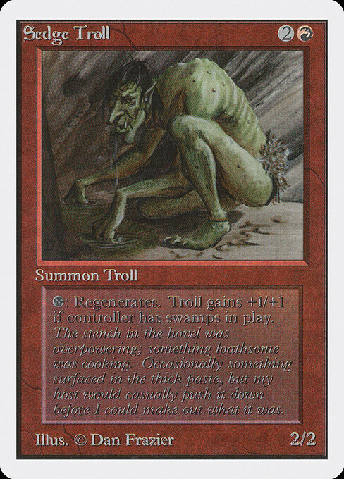 Sedge Troll - Unlimited Edition - 173