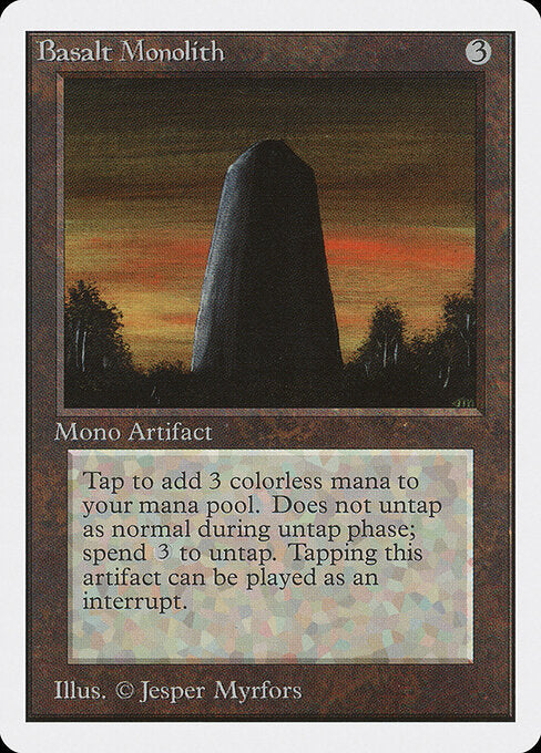 Basalt Monolith - Unlimited Edition - 232