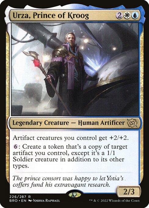 Urza, Prince of Kroog - The Brothers' War - 226