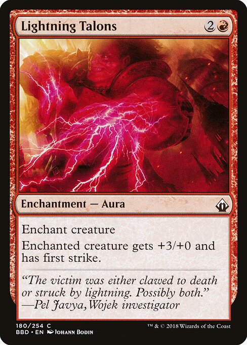 Lightning Talons - Battlebond - 180