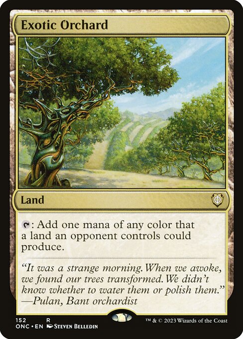 Exotic Orchard - Phyrexia: All Will Be One Commander - 152