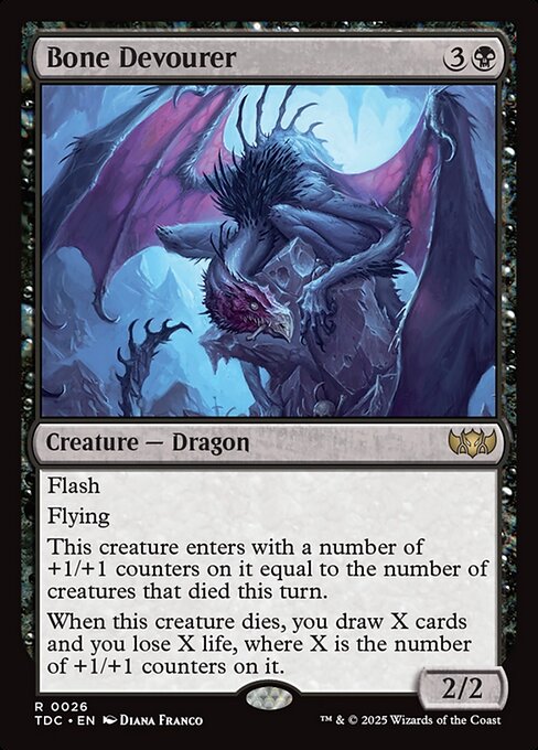 Bone Devourer - Tarkir: Dragonstorm Commander - 26