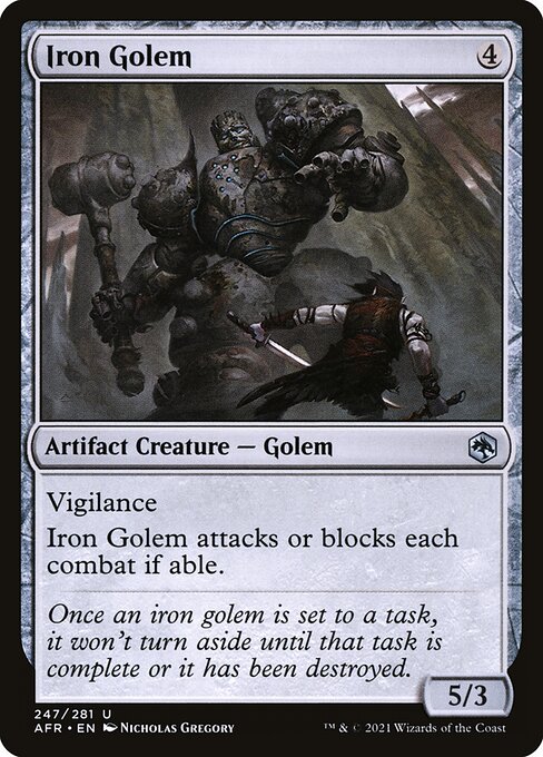 Iron Golem - Adventures in the Forgotten Realms - 247