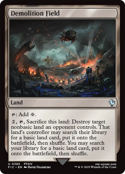 Demolition Field [FINAL FANTASY Commander]