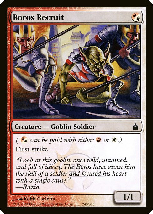 Boros Recruit - Ravnica: City of Guilds - 243