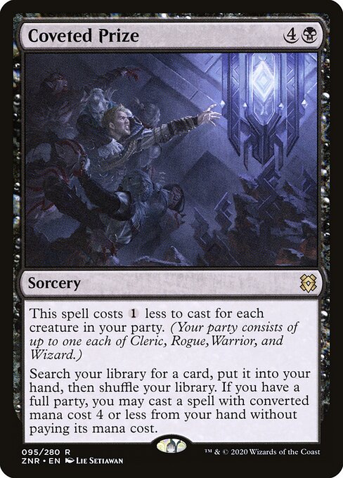 Coveted Prize - Zendikar Rising - 95