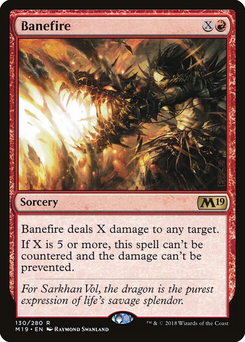 Banefire - Core Set 2019 - 130