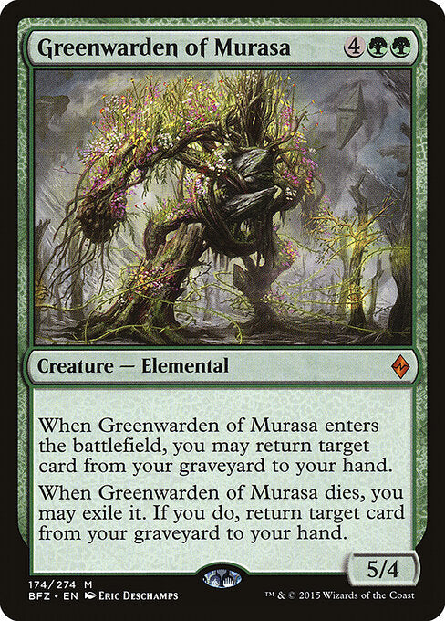 Greenwarden of Murasa - Battle for Zendikar - 174
