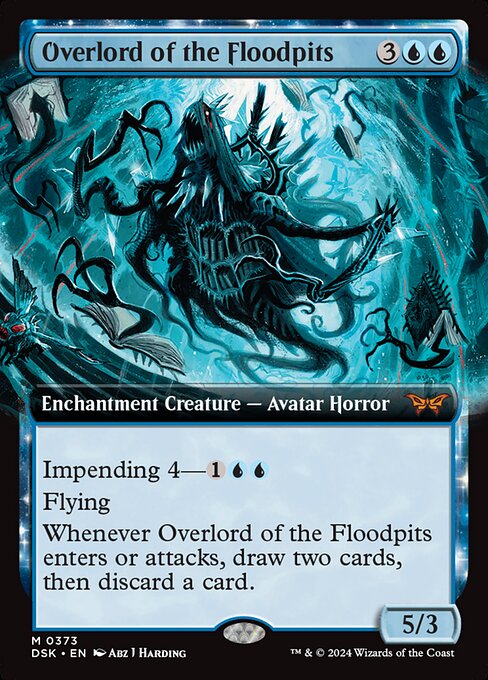 Overlord of the Floodpits - Duskmourn: House of Horror - 373