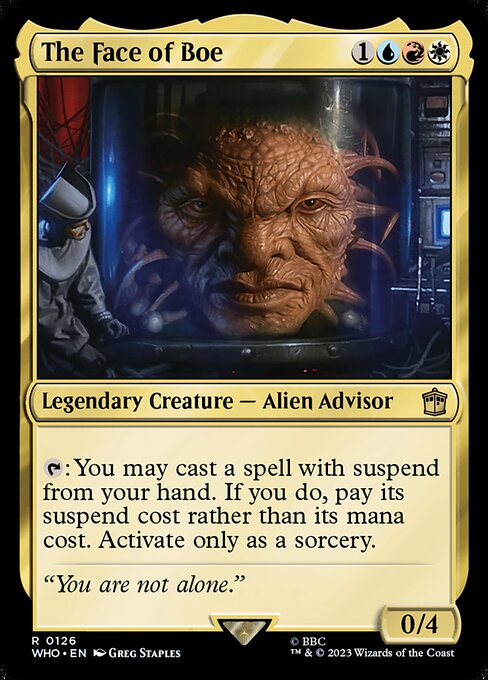 The Face of Boe - Doctor Who - 126