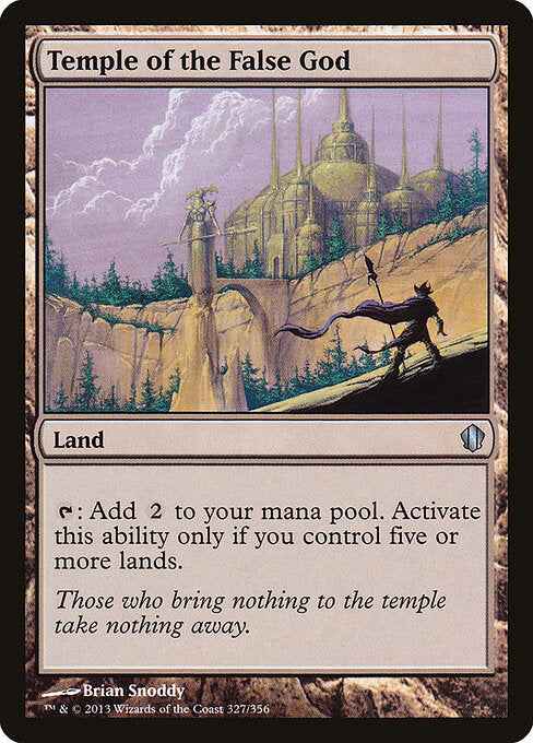 Temple of the False God - Commander 2013 - 327