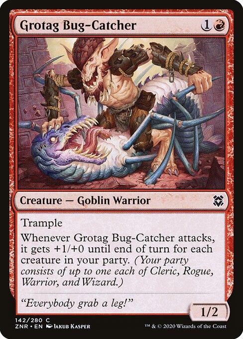 Grotag Bug-Catcher - Zendikar Rising - 142