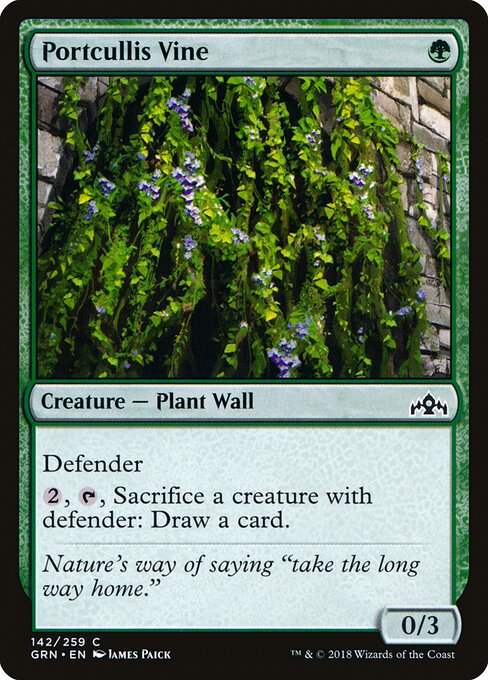 Portcullis Vine - Guilds of Ravnica - 142