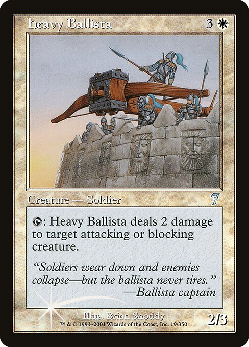 Heavy Ballista - Seventh Edition - 19★
