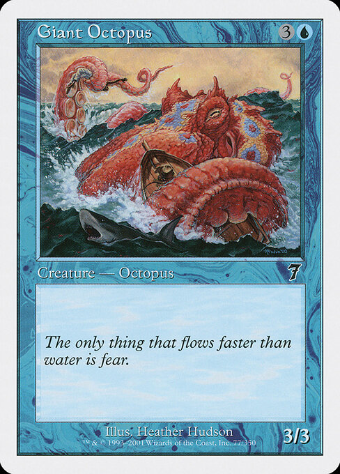 Giant Octopus - Seventh Edition - 77