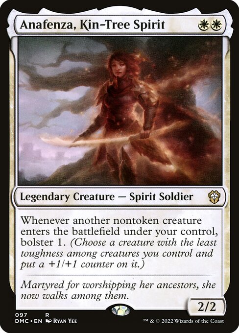 Anafenza, Kin-Tree Spirit - Dominaria United Commander - 97