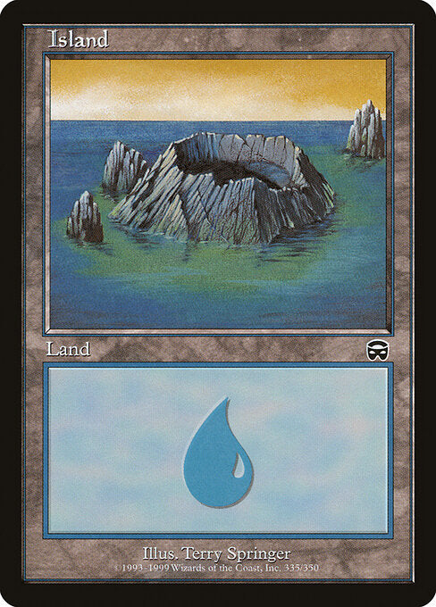 Island - Mercadian Masques - 335