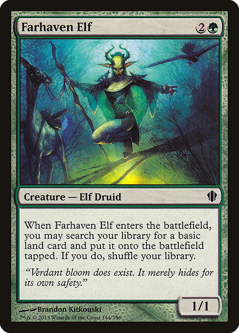 Farhaven Elf - Commander 2013 - 144