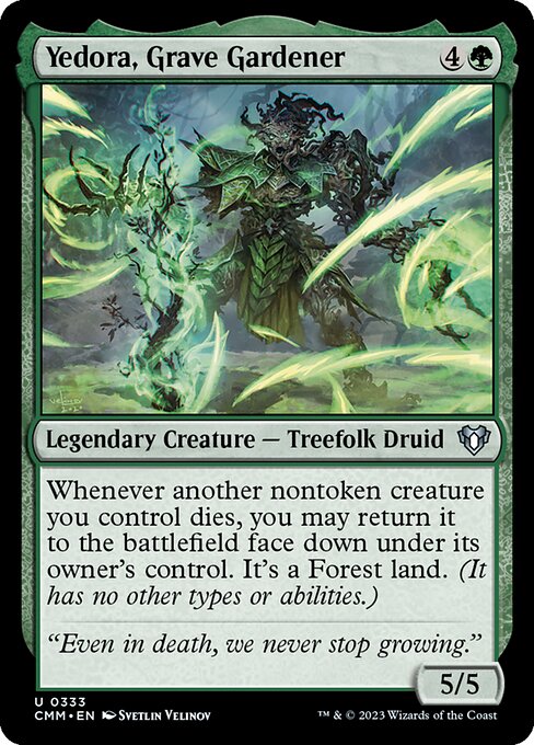 Yedora, Grave Gardener - Commander Masters - 333