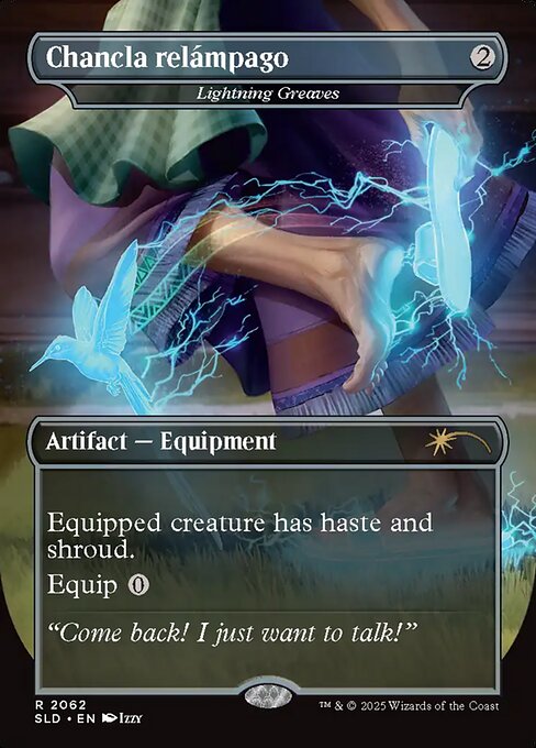 Lightning Greaves - Secret Lair Drop - 2062