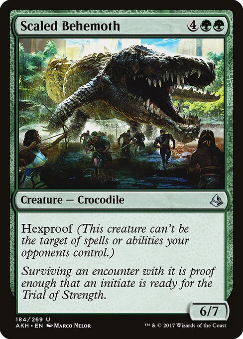 Scaled Behemoth - Amonkhet - 184
