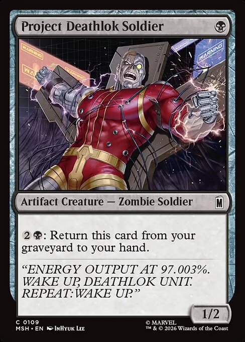 Project Deathlok Soldier - Marvel Super Heroes - 109