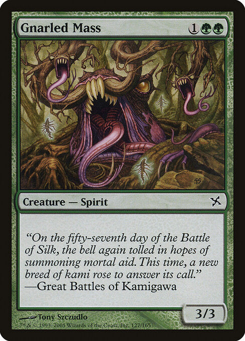 Gnarled Mass - Betrayers of Kamigawa - 127