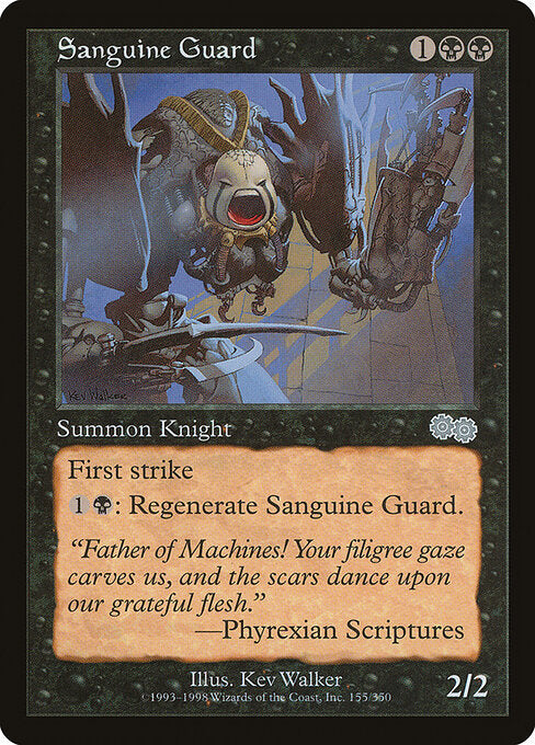 Sanguine Guard - Urza's Saga - 155