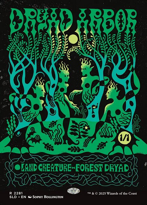 Dryad Arbor - Secret Lair Drop - 2281