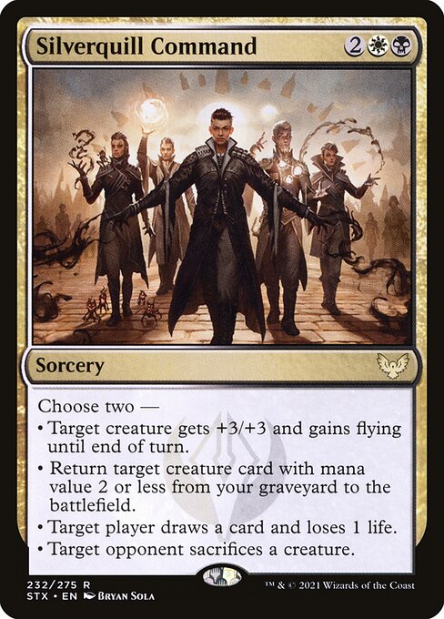 Silverquill Command - Strixhaven: School of Mages - 232