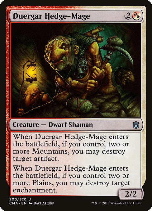 Duergar Hedge-Mage - Commander Anthology - 200