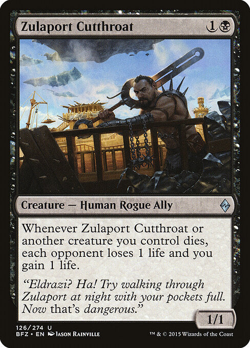 Zulaport Cutthroat - Battle for Zendikar - 126