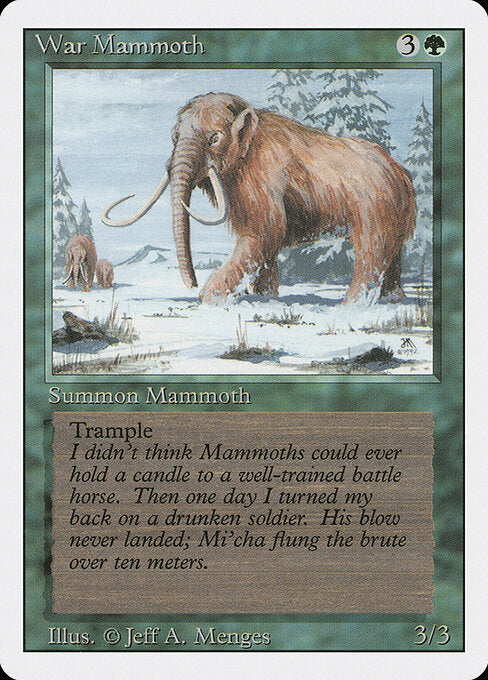 War Mammoth - Revised Edition - 228