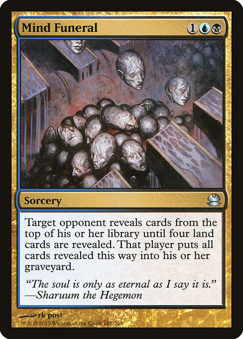 Mind Funeral - Modern Masters - 181