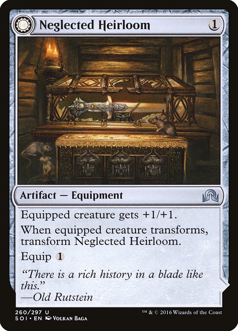 Neglected Heirloom // Ashmouth Blade - Shadows over Innistrad - 260
