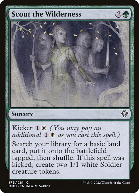 Scout the Wilderness - Dominaria United - 176