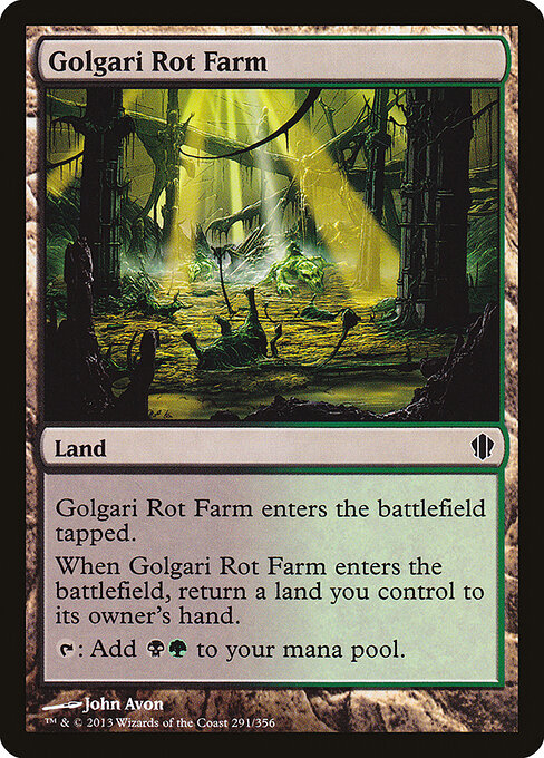 Golgari Rot Farm - Commander 2013 - 291