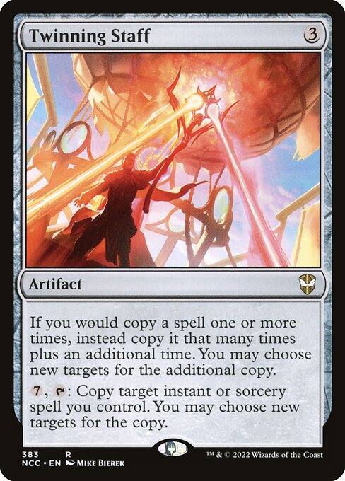 Twinning Staff - New Capenna Commander - 383