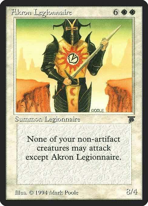 Akron Legionnaire - Legends - 1