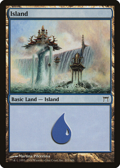 Island - Champions of Kamigawa - 293