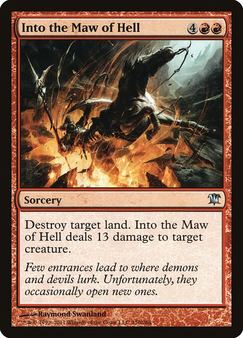 Into the Maw of Hell - Innistrad - 150