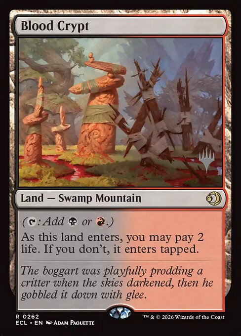 Blood Crypt - Lorwyn Eclipsed Promos - 262p