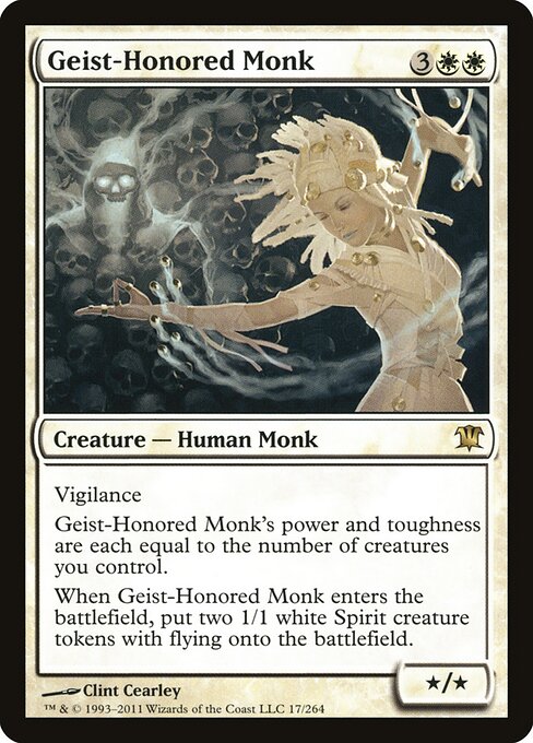 Geist-Honored Monk - Innistrad - 17