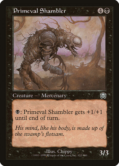 Primeval Shambler - Mercadian Masques - 152