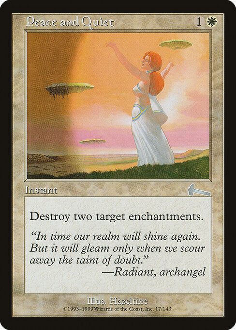 Peace and Quiet - Urza's Legacy - 17