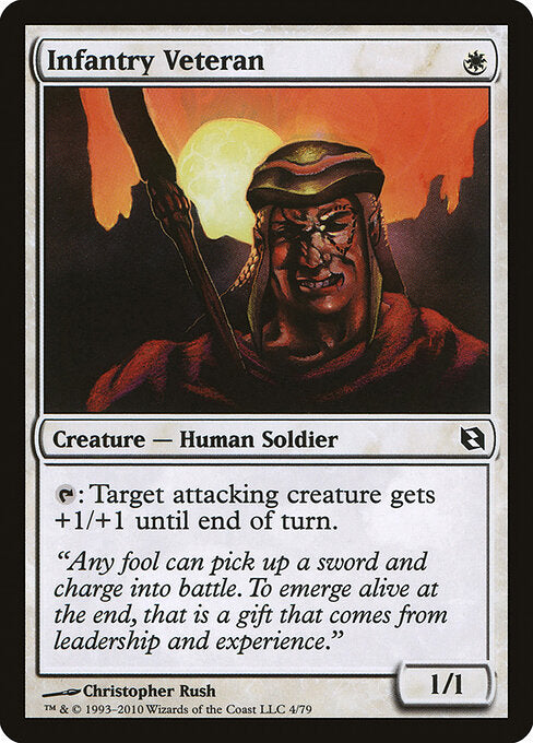 Infantry Veteran - Duel Decks: Elspeth vs. Tezzeret - 4