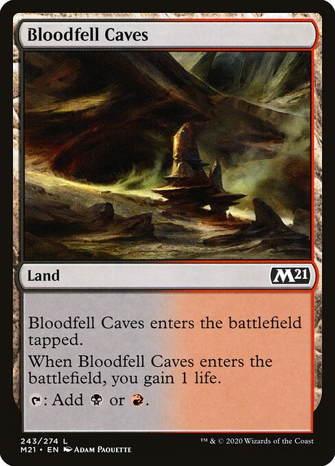 Bloodfell Caves - Core Set 2021 - 243